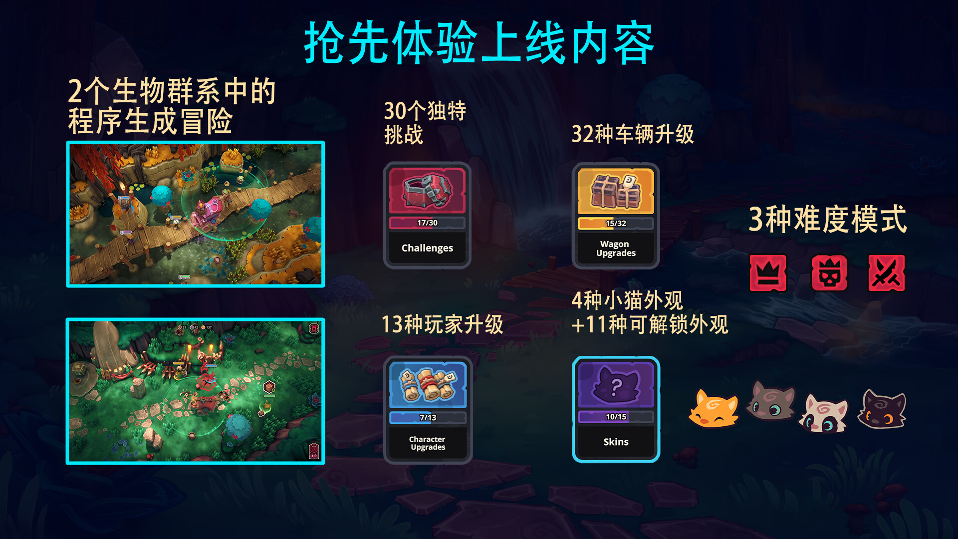 喵门镖局/Wild Woods 版本更新