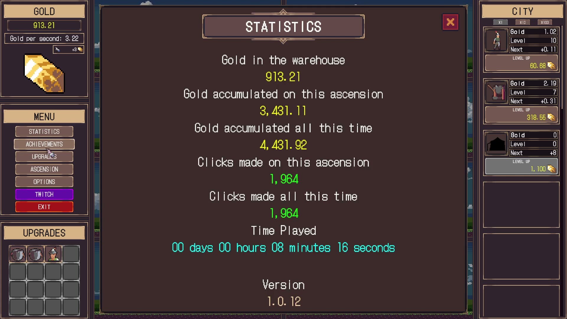 点击王国/Clicker Kingdom 新游发布 点击王国/Clicker Kingdom 新游发布