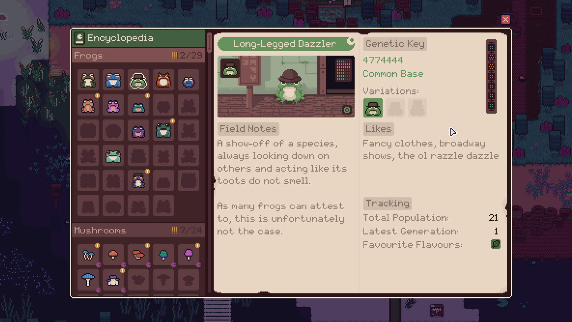 Mudborne:育蛙模拟器/Mudborne: Frog Management Sim 版本更新 Mudborne:育蛙模拟器/Mudborne: Frog Management Sim 版本更新