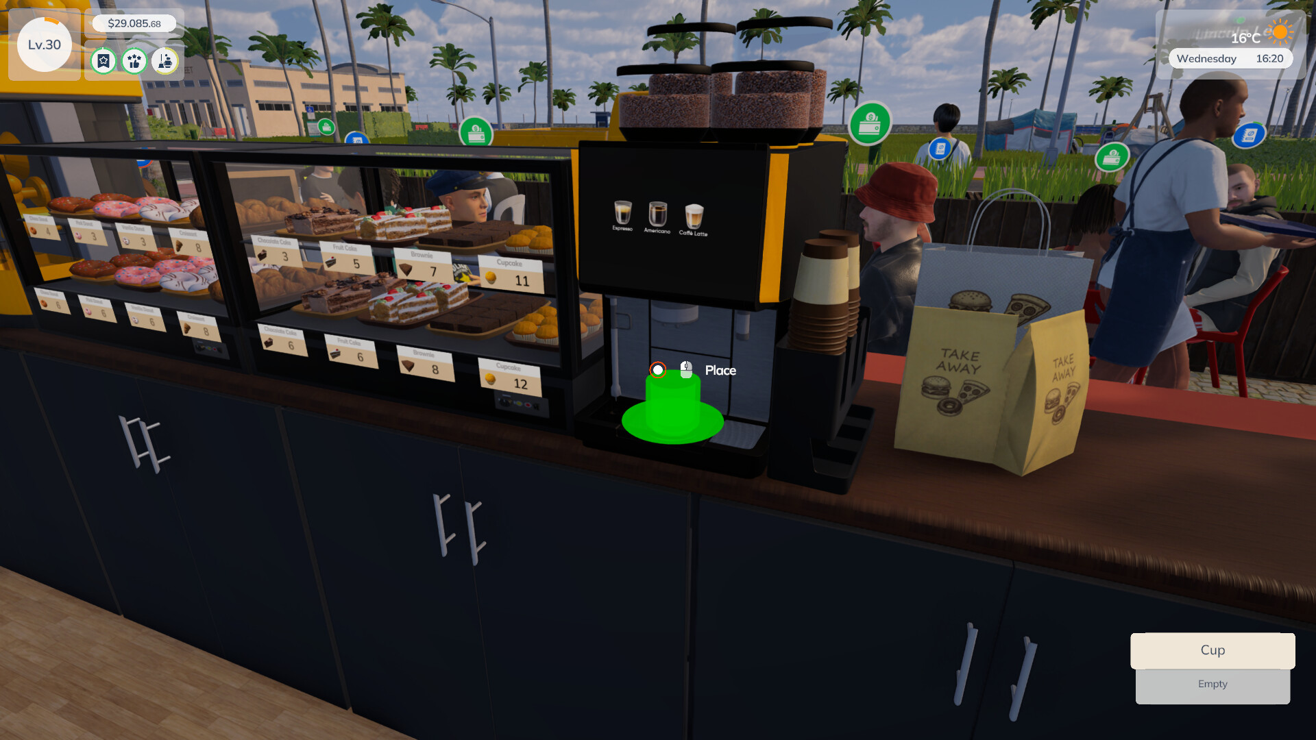 咖啡馆经营模拟/Cafe Business Manager 咖啡馆经营模拟/Cafe Business Manager