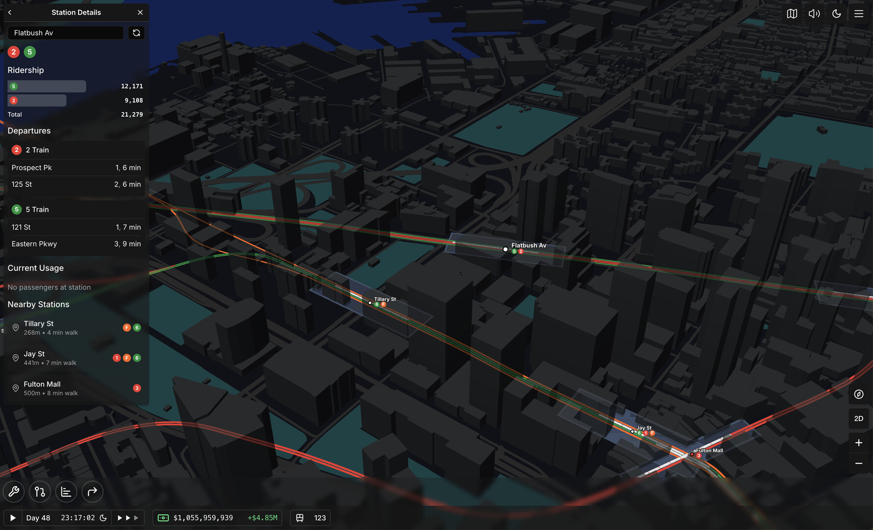 地铁建造/地铁建造师/Subway Builder 新游发布