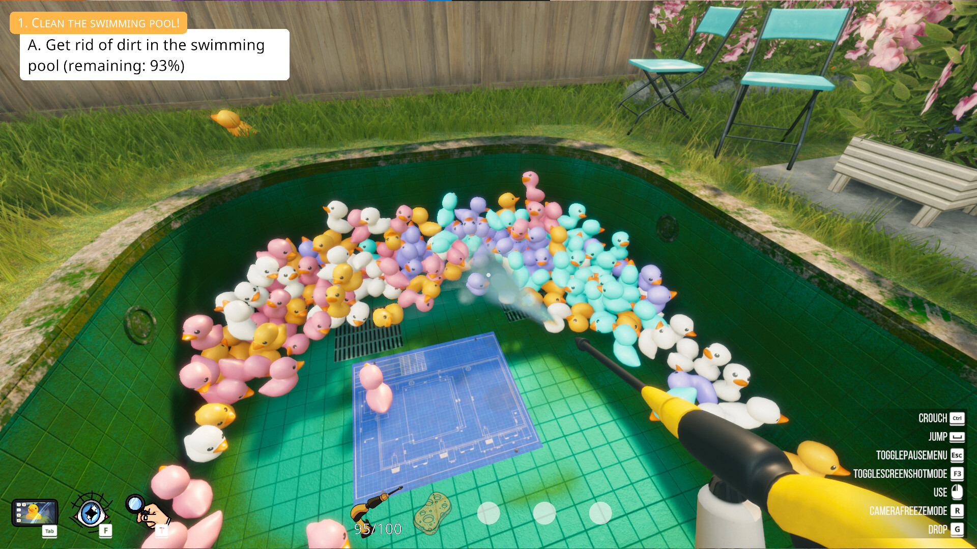 泳池清洁模拟器/Pool Cleaning Simulator 版本更新