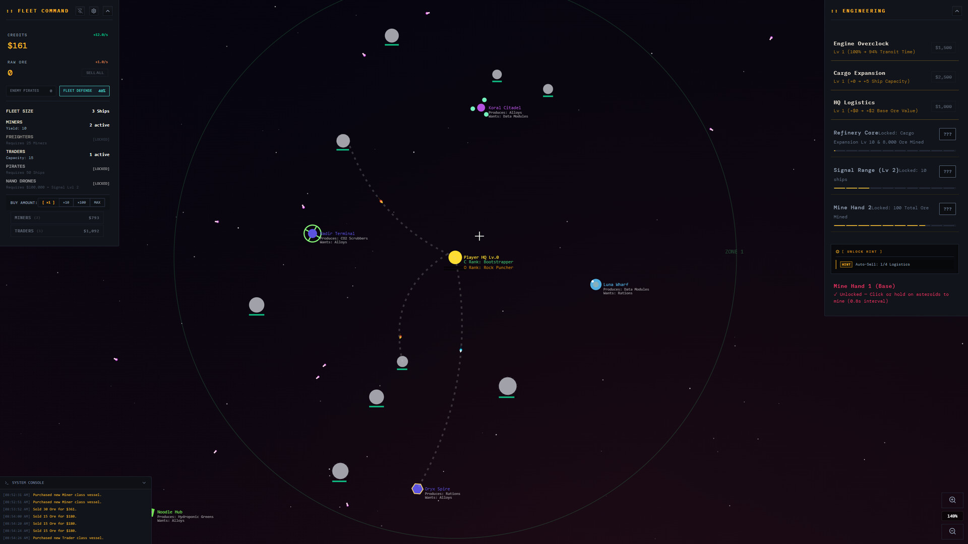 桌面空间：放置舰队/Desk Space: Idle Spacefleet clicker
