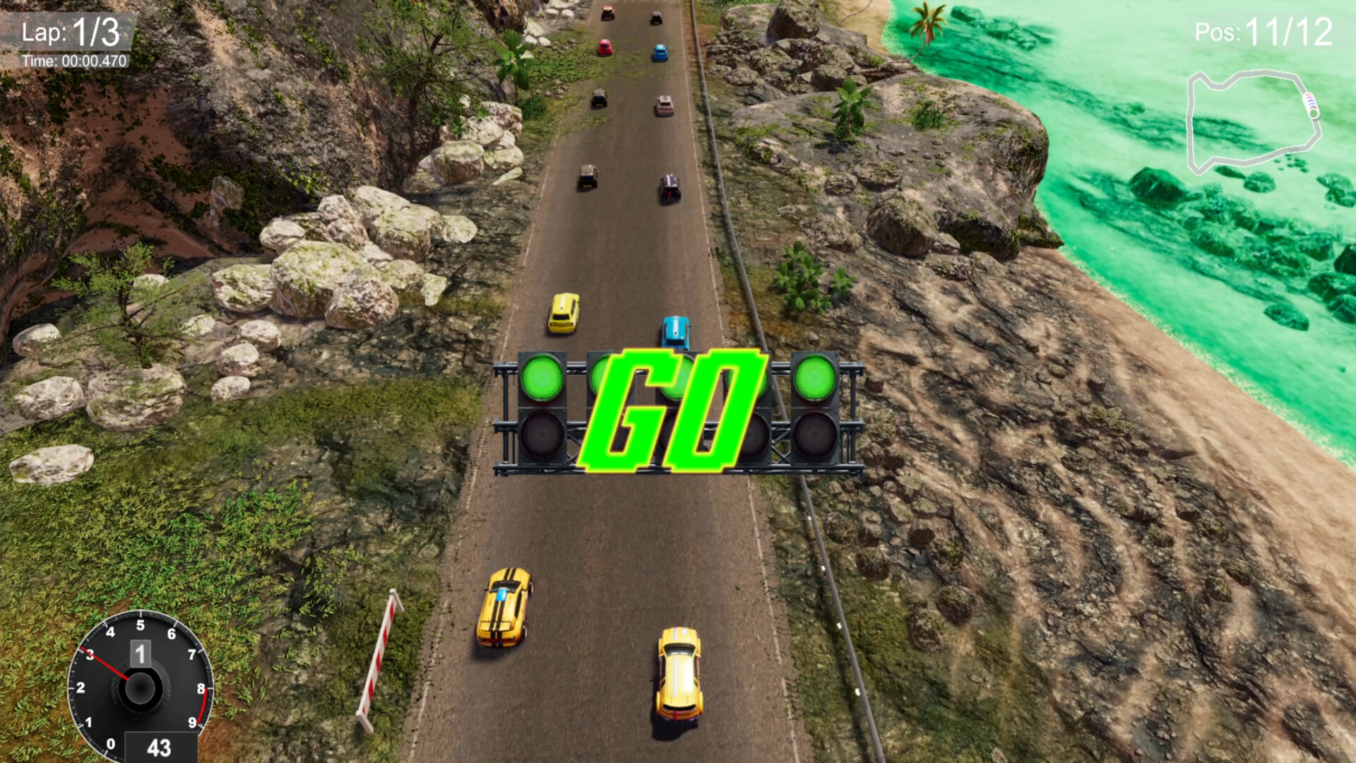 霓虹弯道赛车/Neon Curves Racing 霓虹弯道赛车/Neon Curves Racing