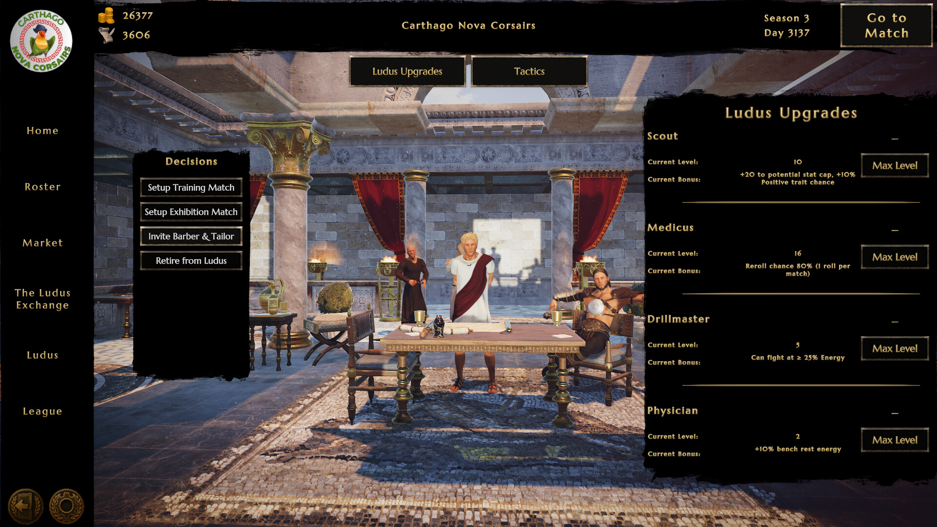 伟大角斗士学院:角斗士管理模拟器/Ludus Magnatus: Gladiator Manager Simulator 新游发布 伟大角斗士学院:角斗士管理模拟器/Ludus Magnatus: Gladiator Manager Simulator 新游发布