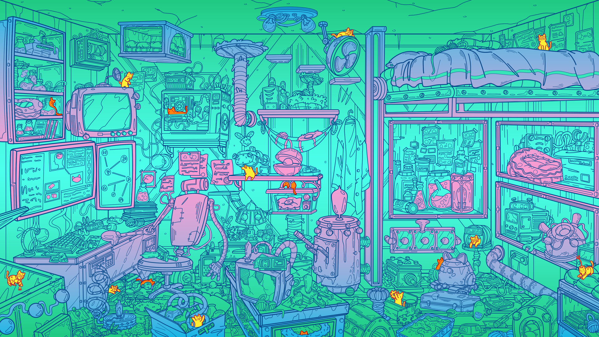 满屋猫咪/Flats Full of Cats 新游发布