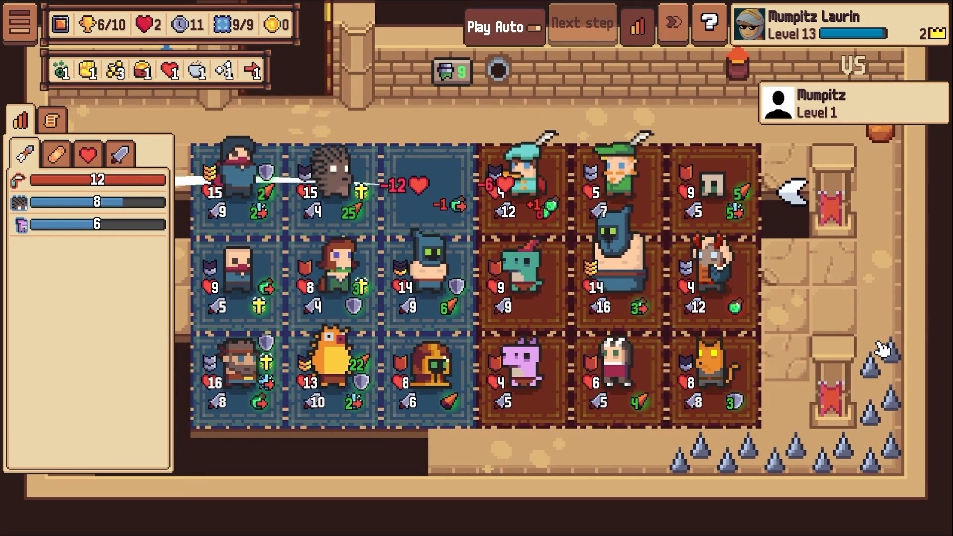 自走骑士团/Tiny Auto Knights 版本更新