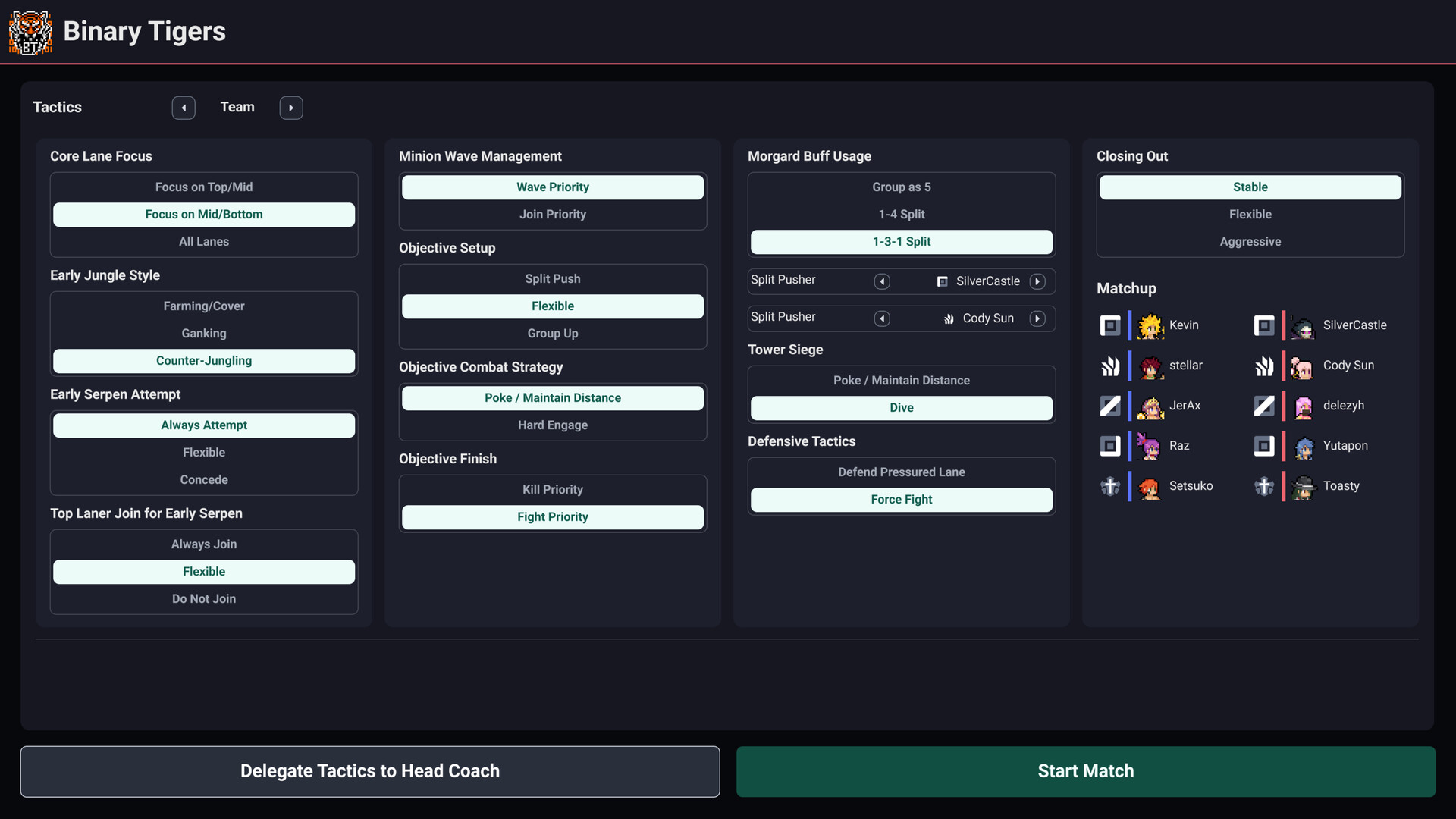 团战经理2/Teamfight Manager 2 版本更新