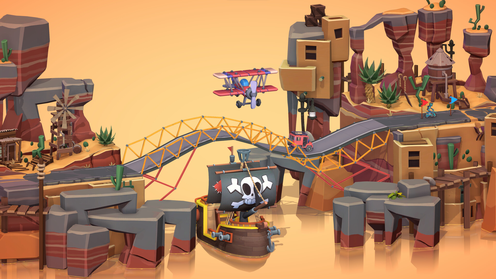 桥梁建筑师3/Poly Bridge 3 版本更新 桥梁建筑师3/Poly Bridge 3 版本更新